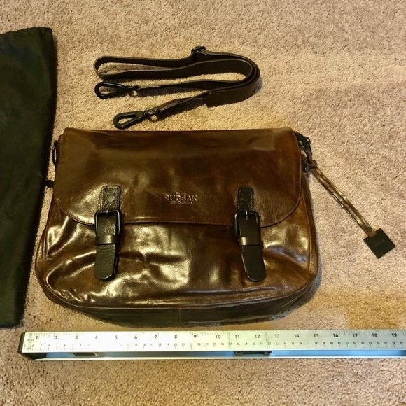 RUDSAK , RARE LAMAR COHIBA BROWN  ALL LEATHER - Picture 12 of 12